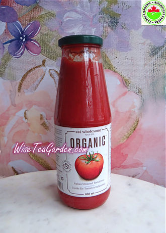 Eat Wholesome ORGANIC ITALIAN STRAINED TOMATOES