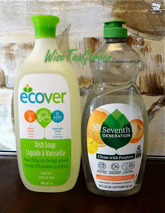 DISH LIQUIDS Ecover and & 7th Generation