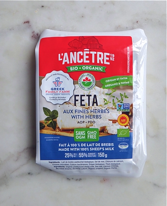 L'Ancetre ORGANIC GREEK FETA CHEESE